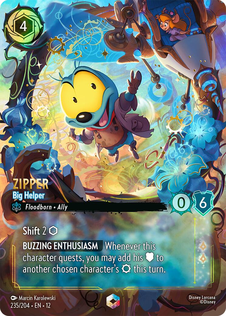 Zipper - Big Helper (Enchanted) (235/204) [Wilds Unknown] | Gamers Paradise