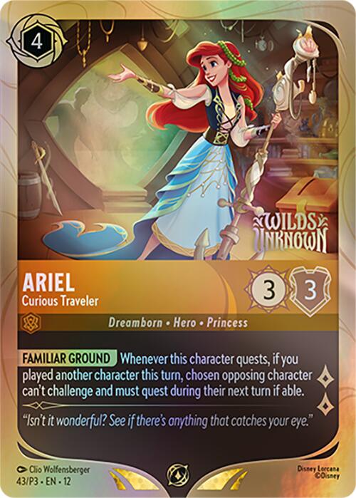 Ariel - Curious Traveler (43) [Promo Cards] | Gamers Paradise