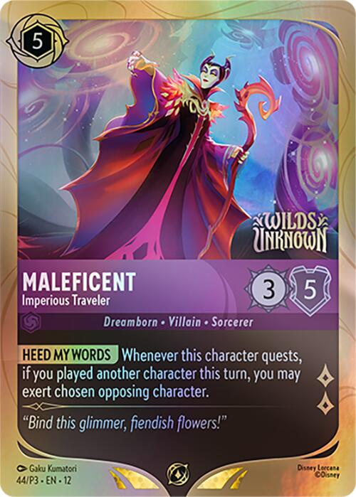 Maleficent - Imperious Traveler (44) [Promo Cards] | Gamers Paradise