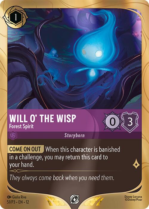 Will o' the Wisp - Forest Spirit (51) [Promo Cards] | Gamers Paradise