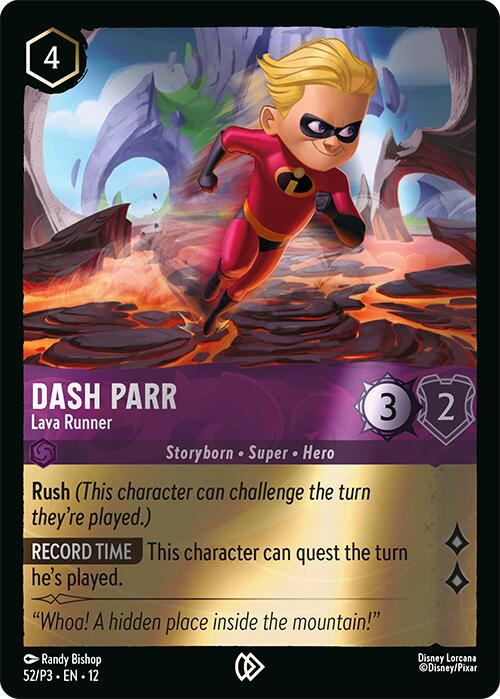 Dash Parr - Lava Runner (52) [Promo Cards] | Gamers Paradise
