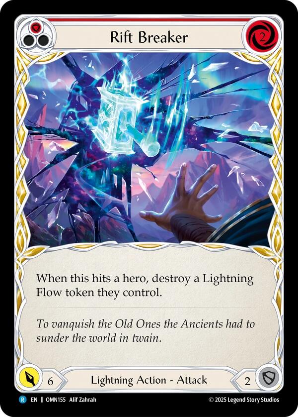 Rift Breaker (Red) [OMN155] (Omens of the Third Age) | Gamers Paradise