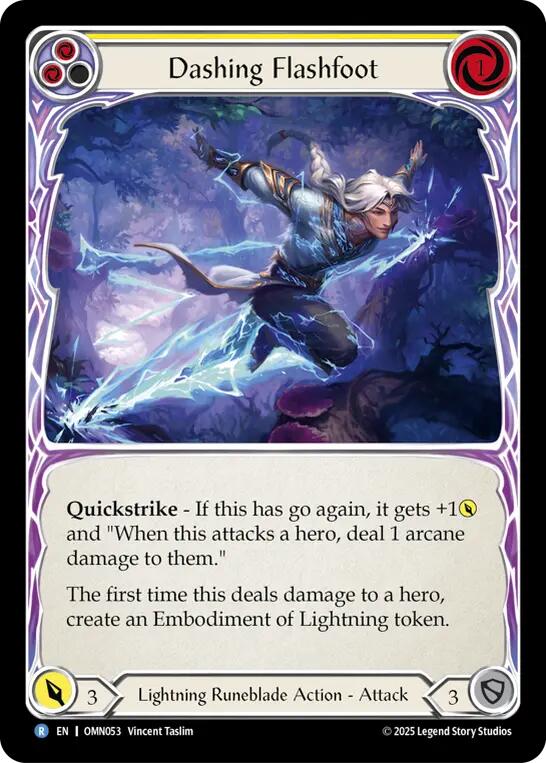 Dashing Flashfoot [OMN053] (Omens of the Third Age) | Gamers Paradise