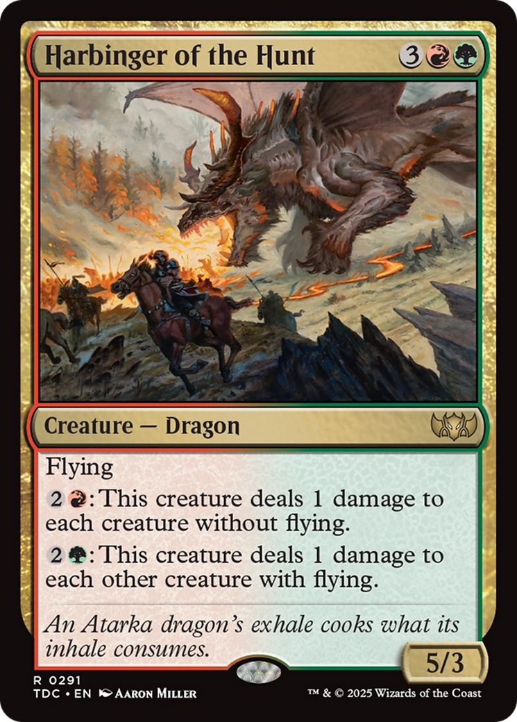 Harbinger of the Hunt [Tarkir: Dragonstorm Commander] | Gamers Paradise