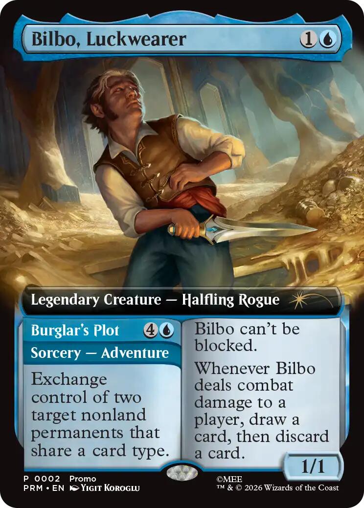 Bilbo, Luckwearer (Extended Art) [Media Promos] | Gamers Paradise