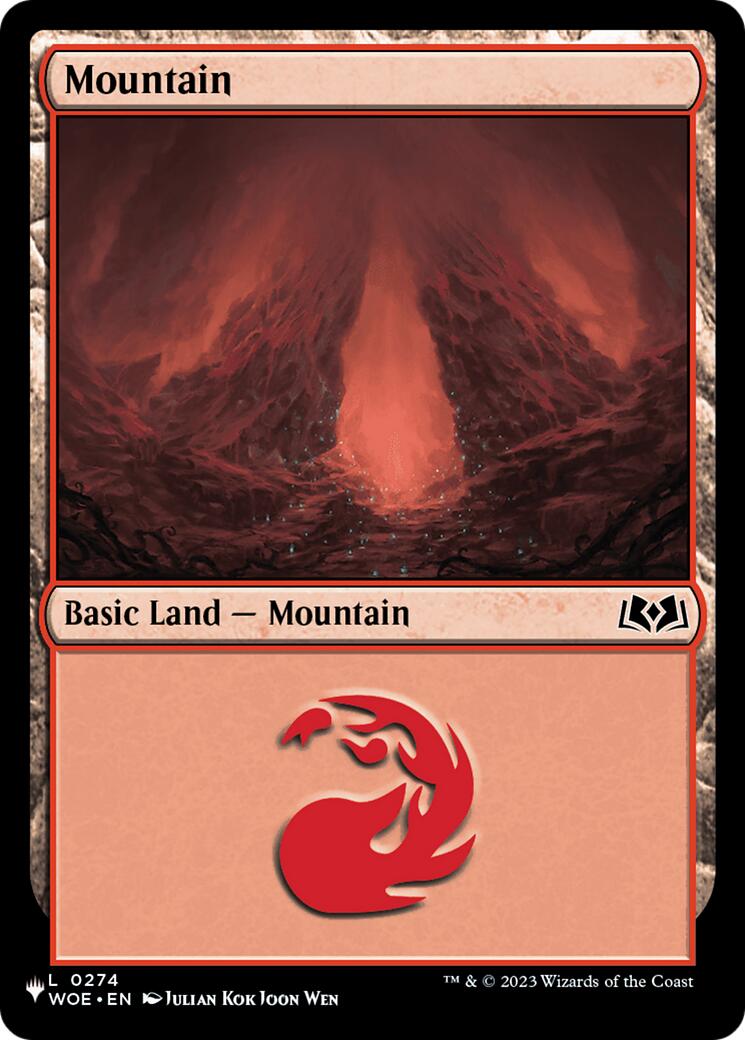 Mountain (0274) (WOE) [The List] | Gamers Paradise