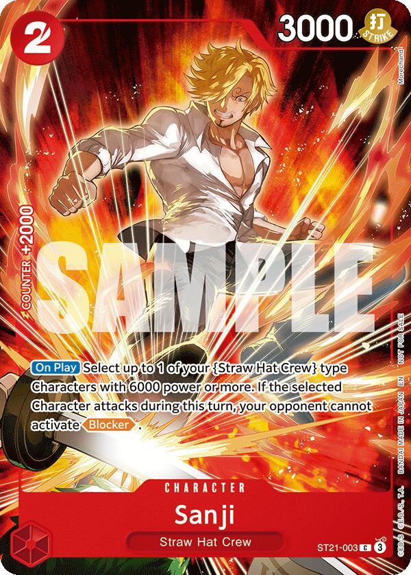 Sanji (Welcome Pack 2026 Vol.1) [One Piece Promotion Cards] | Gamers Paradise