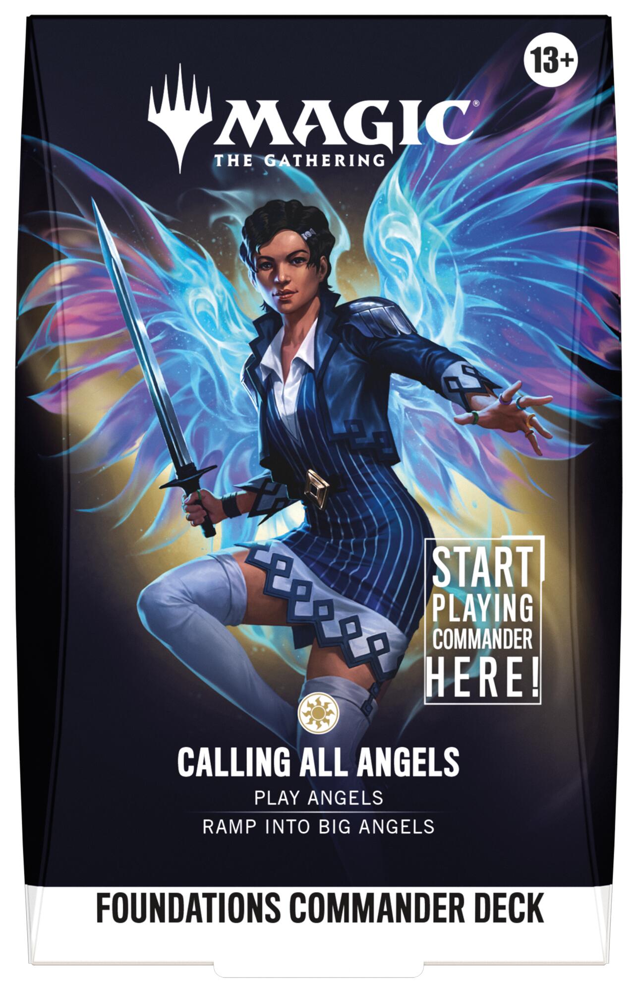 Foundations Commander Deck - Calling All Angels | Gamers Paradise