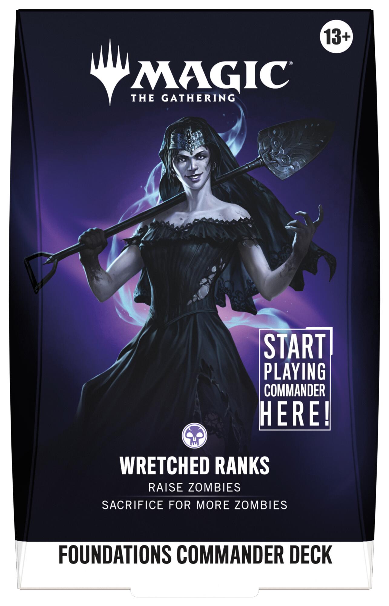 Foundations Commander Deck - Wretched Ranks | Gamers Paradise