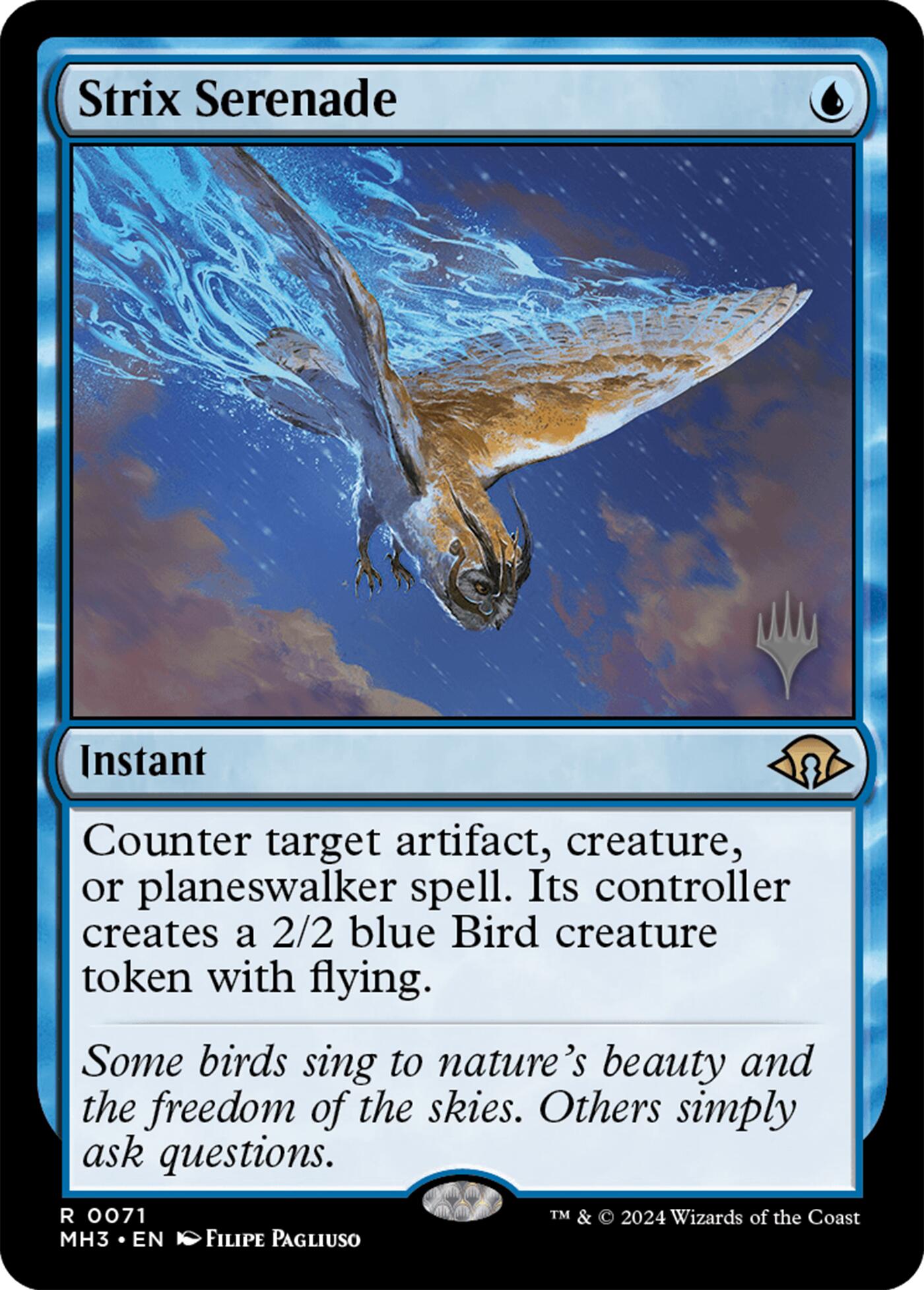 Strix Serenade [Modern Horizons 3 Promos] | Gamers Paradise