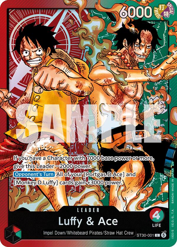 Luffy & Ace [Starter Deck EX: Luffy & Ace] | Gamers Paradise