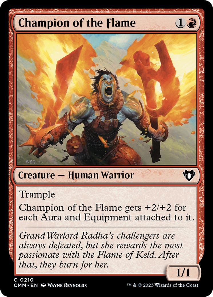 Champion of the Flame [Commander Masters] | Gamers Paradise