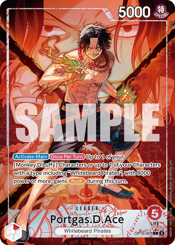Portgas.D.Ace (1) (Alternate Art) [The Time of Battle] | Gamers Paradise