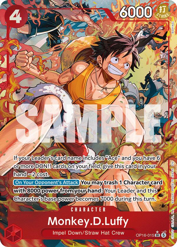 Monkey.D.Luffy (Alternate Art) [The Time of Battle] | Gamers Paradise