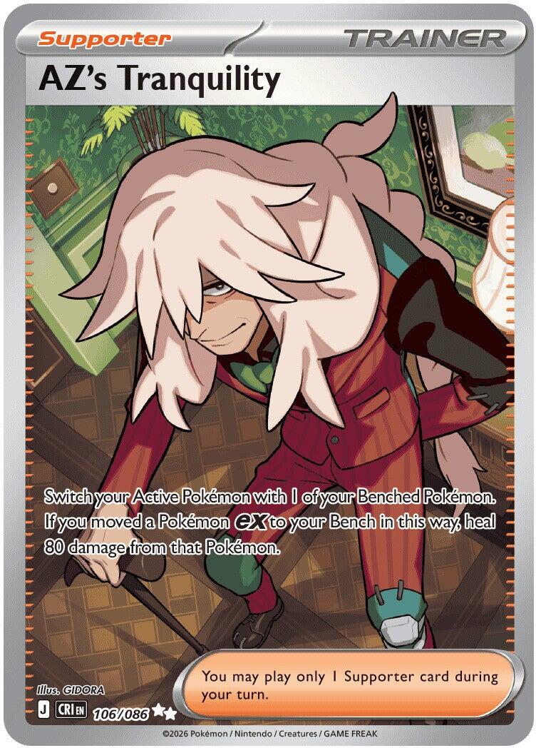 AZ's Tranquility (106/086) [Mega Evolution: Chaos Rising] | Gamers Paradise