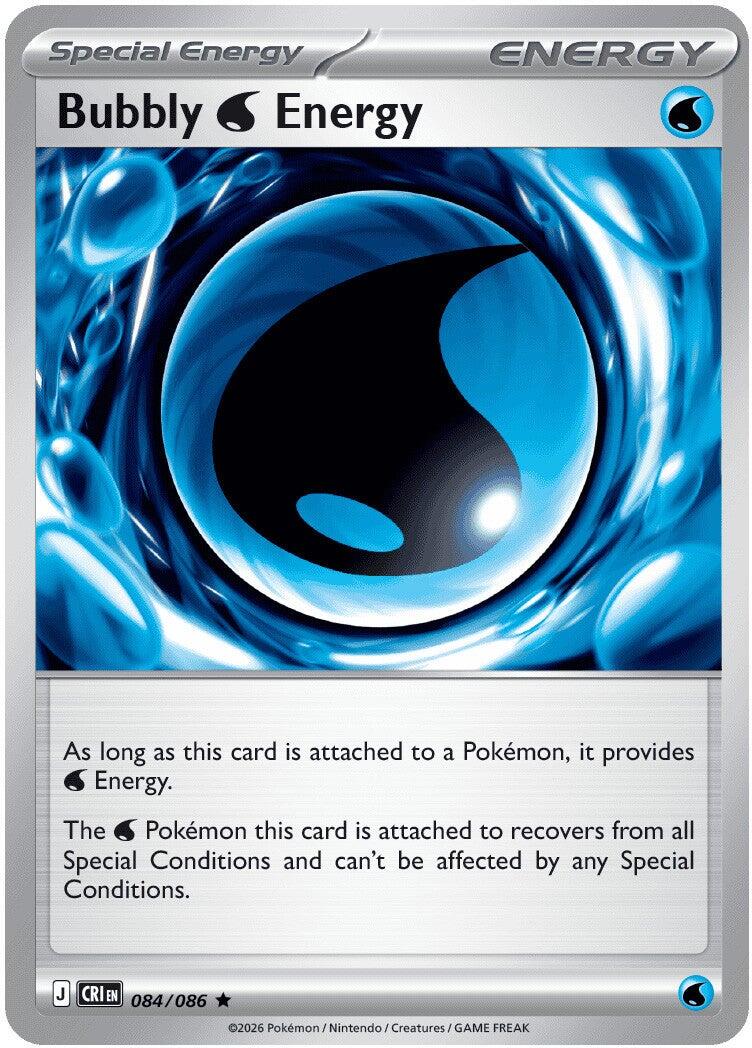 Bubbly W Energy (084/086) [Mega Evolution: Chaos Rising] | Gamers Paradise
