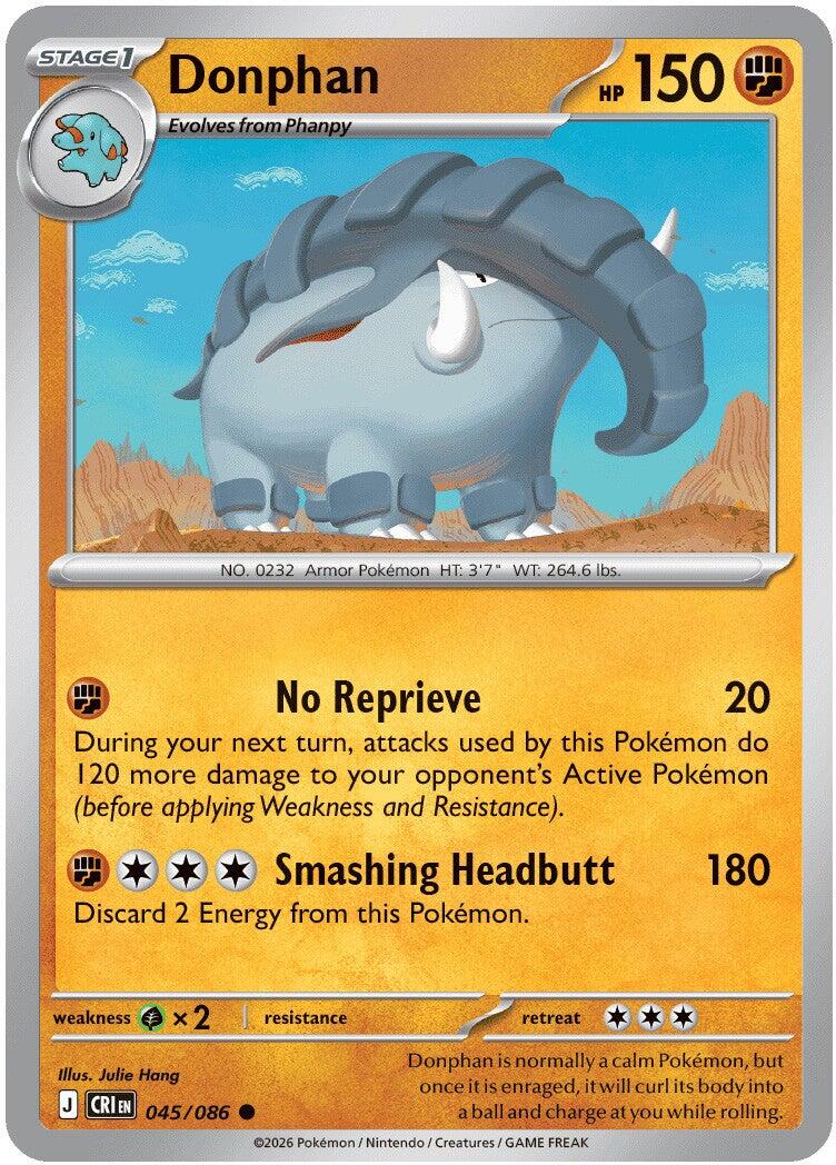Donphan (045/086) [Mega Evolution: Chaos Rising] | Gamers Paradise