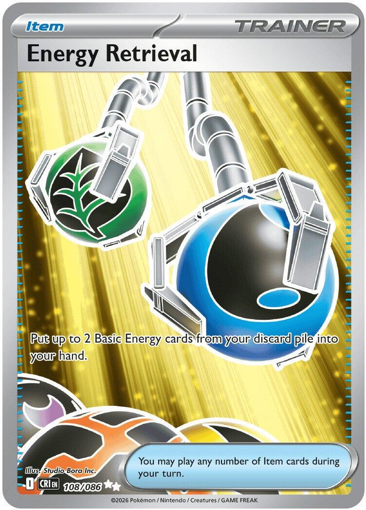 Energy Retrieval (108/086) [Mega Evolution: Chaos Rising] | Gamers Paradise