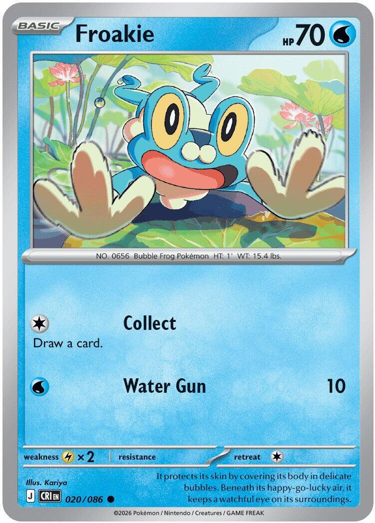 Froakie (020/086) [Mega Evolution: Chaos Rising] | Gamers Paradise