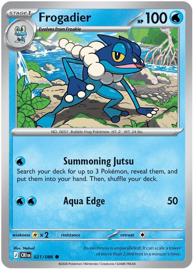 Frogadier (021/086) [Mega Evolution: Chaos Rising] | Gamers Paradise