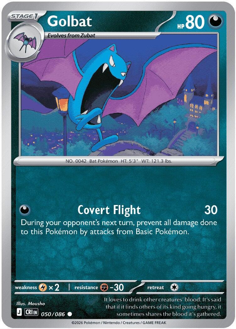 Golbat (050/086) [Mega Evolution: Chaos Rising] | Gamers Paradise