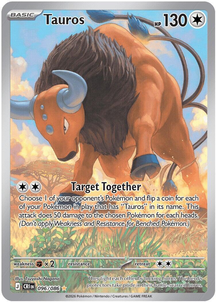 Tauros (096/086) [Mega Evolution: Chaos Rising] | Gamers Paradise