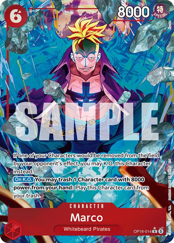 Marco (Alternate Art) [The Time of Battle] | Gamers Paradise