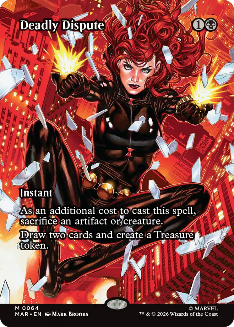 Deadly Dispute (Borderless) [Marvel Universe: Eternal-Legal] | Gamers Paradise