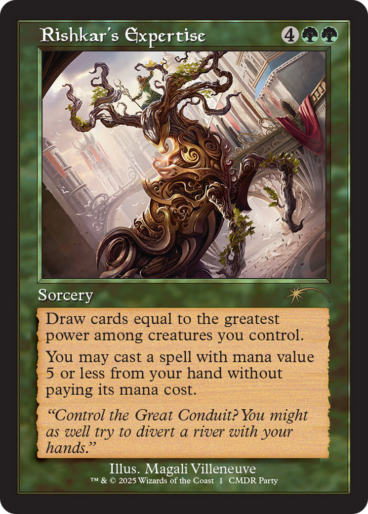 Rishkar's Expertise (Retro Frame) [Wizards Play Network 2025] | Gamers Paradise