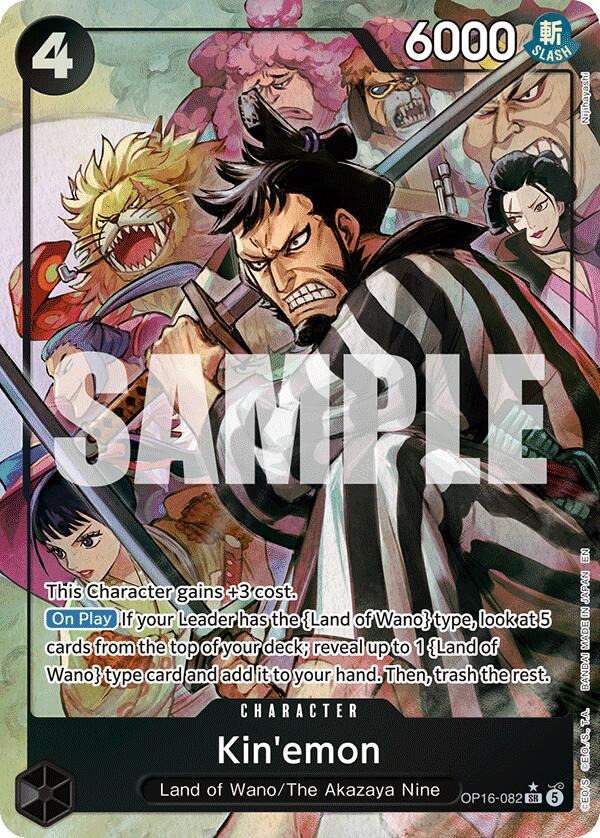 Kin'emon (Alternate Art) [The Time of Battle] | Gamers Paradise