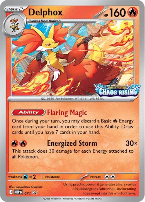 Delphox (074) [Mega Evolution Promo] | Gamers Paradise