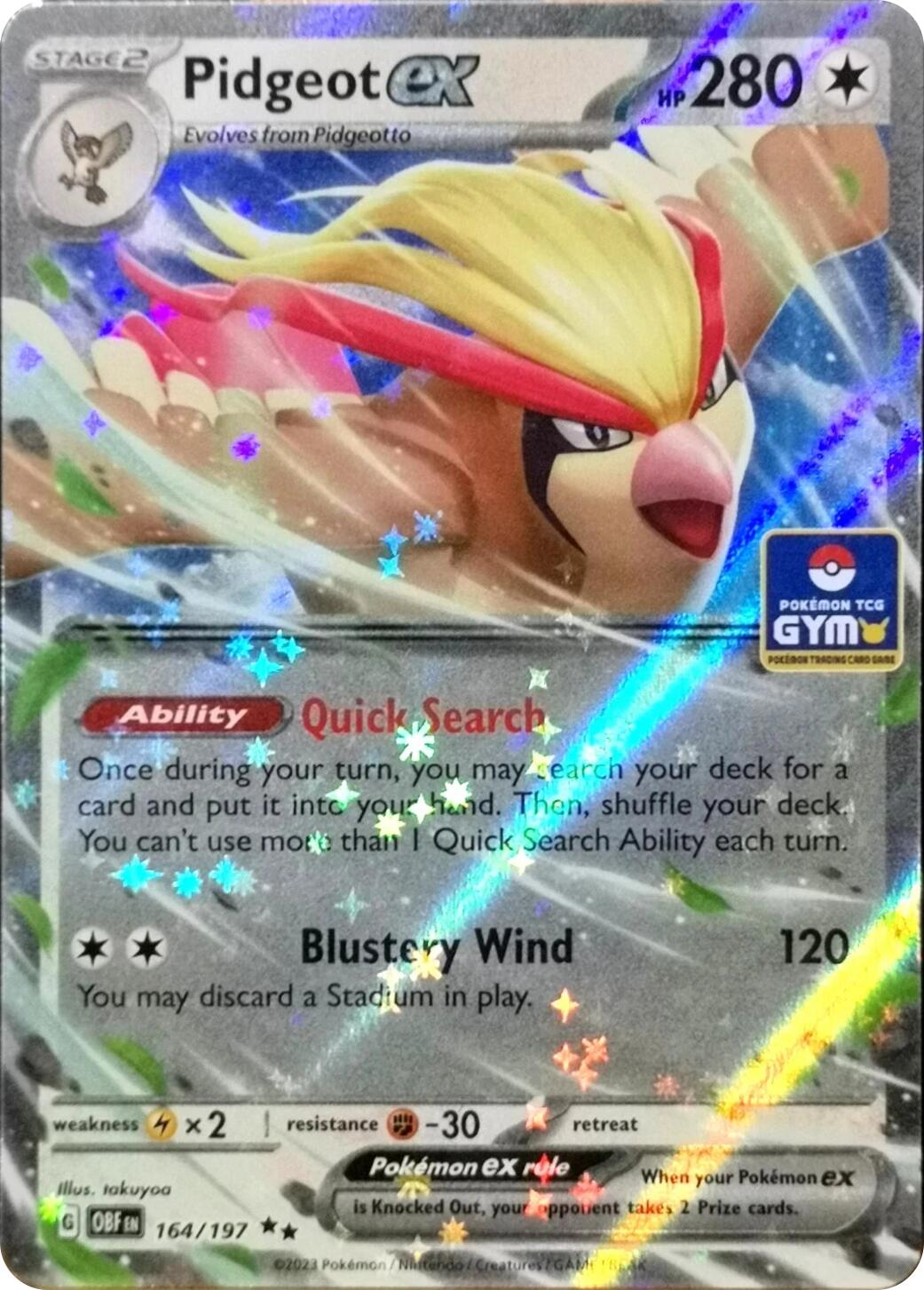 Pidgeot ex (164/197) [Miscellaneous Cards] | Gamers Paradise