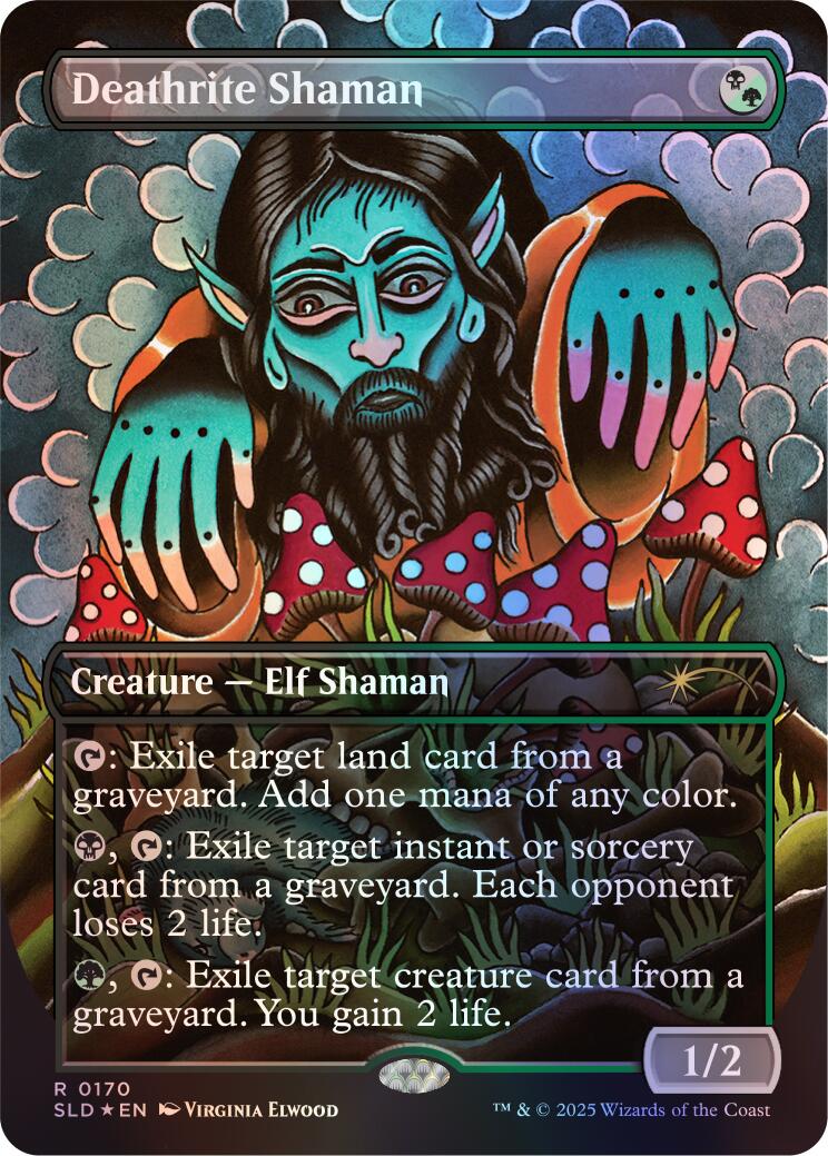 Deathrite Shaman (Rainbow Foil) [Secret Lair Drop Series] | Gamers Paradise