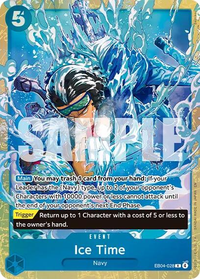 Ice Time (Premium Card Collection -Best Selection Vol. 6-) [One Piece Promotion Cards] | Gamers Paradise