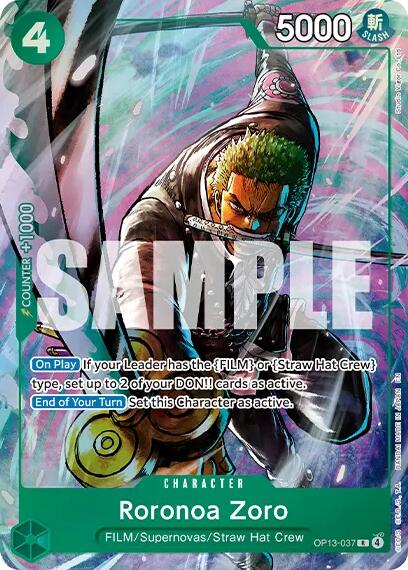 Roronoa Zoro (Premium Card Collection -Best Selection Vol. 6-) [One Piece Promotion Cards] | Gamers Paradise