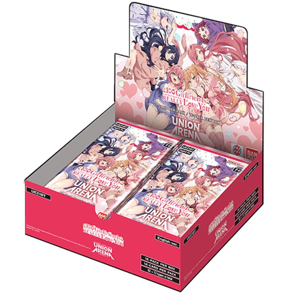 Union Arena: The 100 Girlfriends Who Really, Really, Really, Really, Really Love You! Booster Box | Gamers Paradise