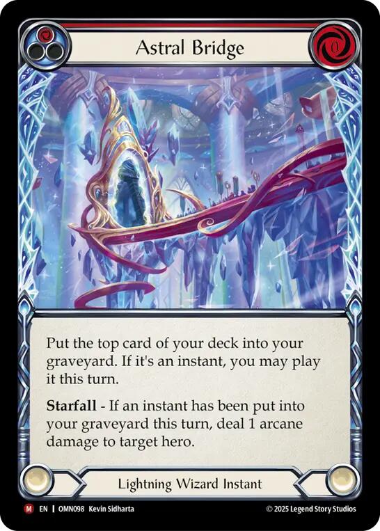 Astral Bridge (Red) [OMN098] (Omens of the Third Age) | Gamers Paradise