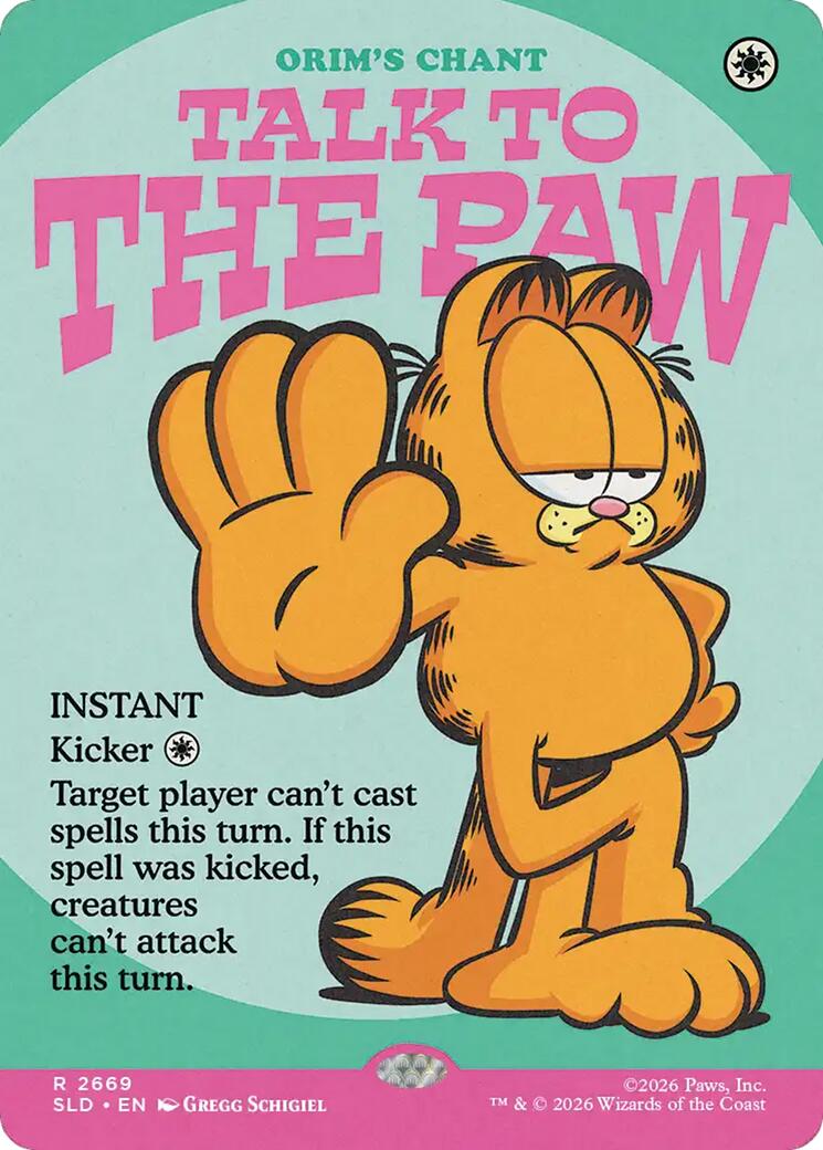 Talk to the Paw - Orim's Chant [Secret Lair Drop Series] | Gamers Paradise