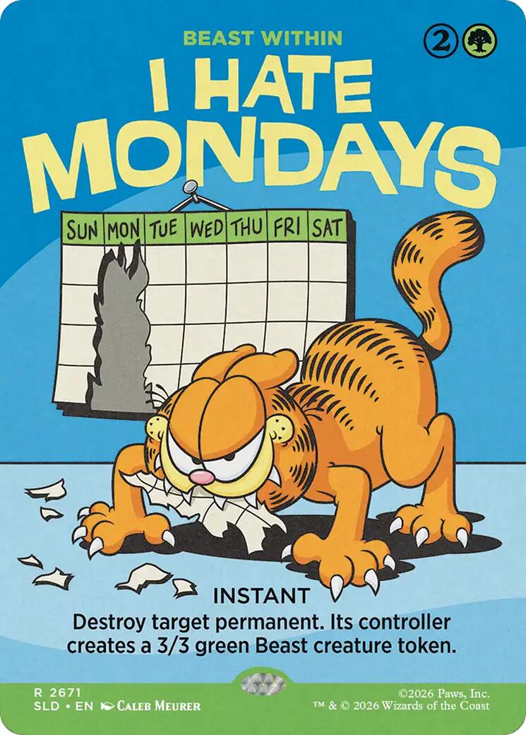 I Hate Mondays - Beast Within [Secret Lair Drop Series] | Gamers Paradise