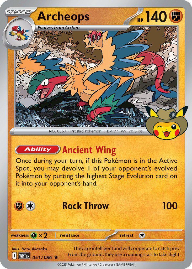 Archeops (051/086) - 051 (Fossil Museum Exclusive) [Mega Evolution Promo] | Gamers Paradise