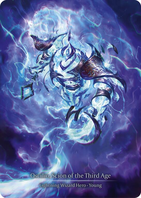 Oscilio Scion Of The Third Age (Marvel) [OMN095] (Omens of the Third Age)  Cold Foil | Gamers Paradise