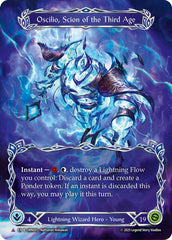 Oscilio Scion Of The Third Age (Marvel) [OMN095] (Omens of the Third Age)  Cold Foil | Gamers Paradise
