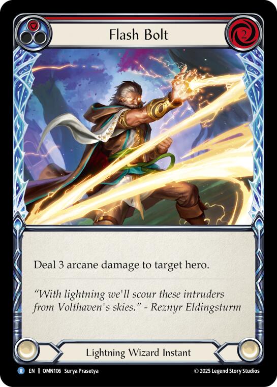 Flash Bolt (Red) [OMN106] (Omens of the Third Age) | Gamers Paradise