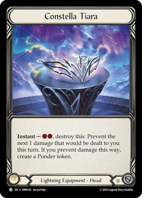 Constella Tiara [OMN142] (Omens of the Third Age)  Cold Foil | Gamers Paradise