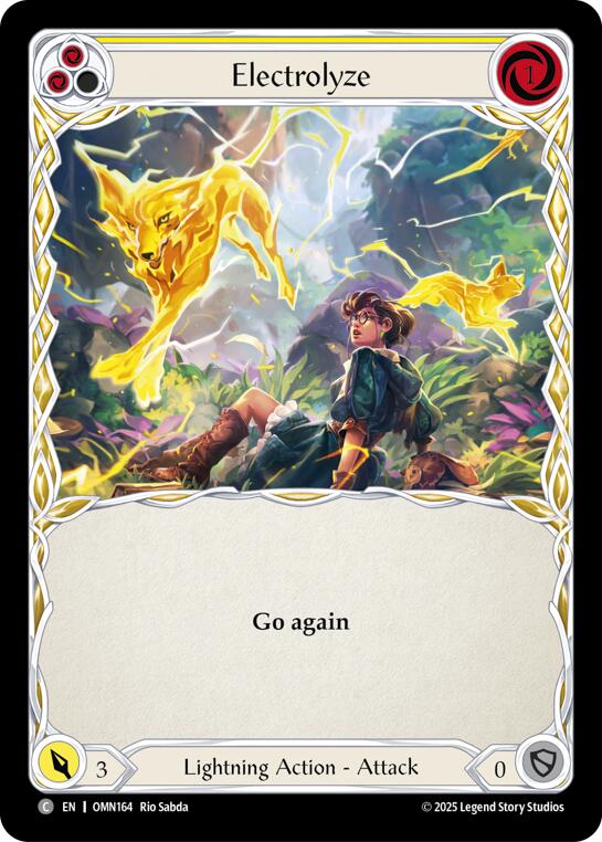 Electrolyze (Yellow) [OMN164] (Omens of the Third Age) | Gamers Paradise