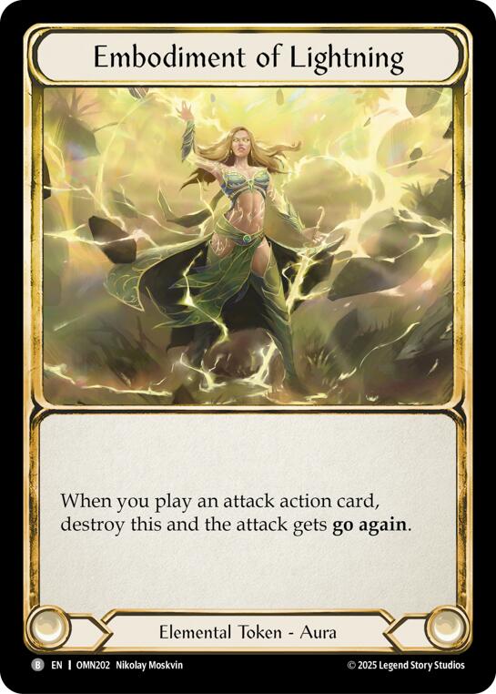 Embodiment Of Lightning [OMN202] (Omens of the Third Age) | Gamers Paradise
