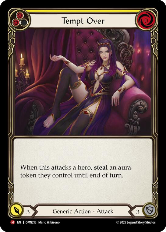 Tempt Over (Yellow) [OMN215] (Omens of the Third Age) | Gamers Paradise