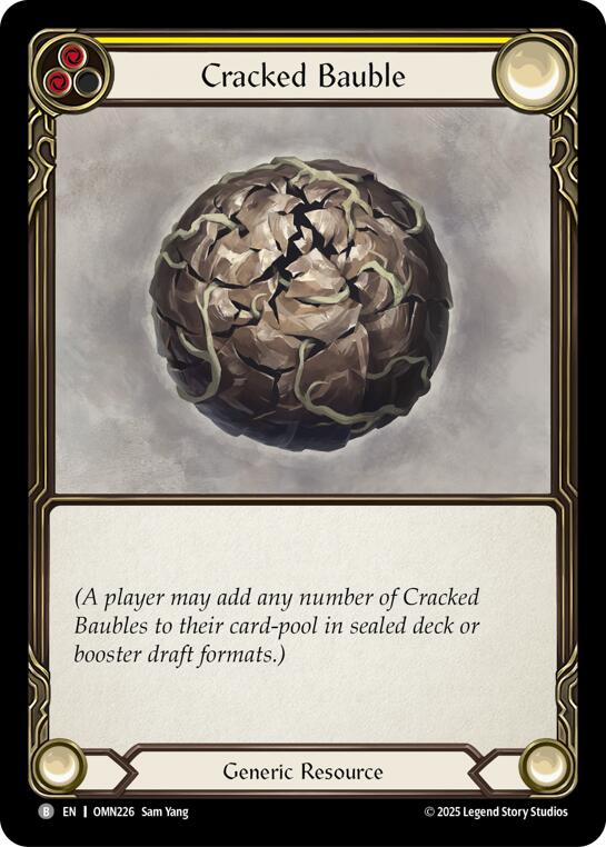 Cracked Bauble (Yellow) [OMN226] (Omens of the Third Age) | Gamers Paradise