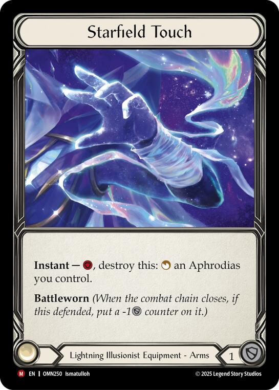 Starfield Touch [OMN250] (Omens of the Third Age)  Cold Foil | Gamers Paradise
