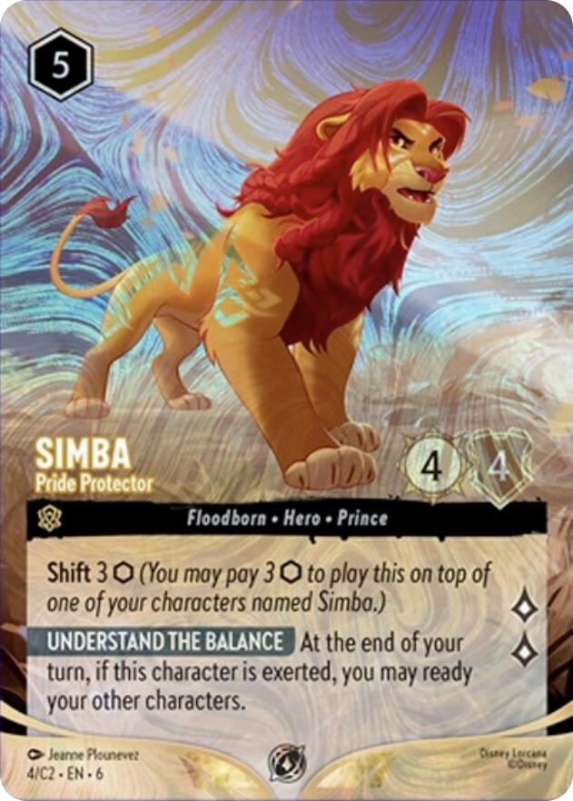 Simba - Pride Protector (Foil) (4) [Promo Cards] | Gamers Paradise